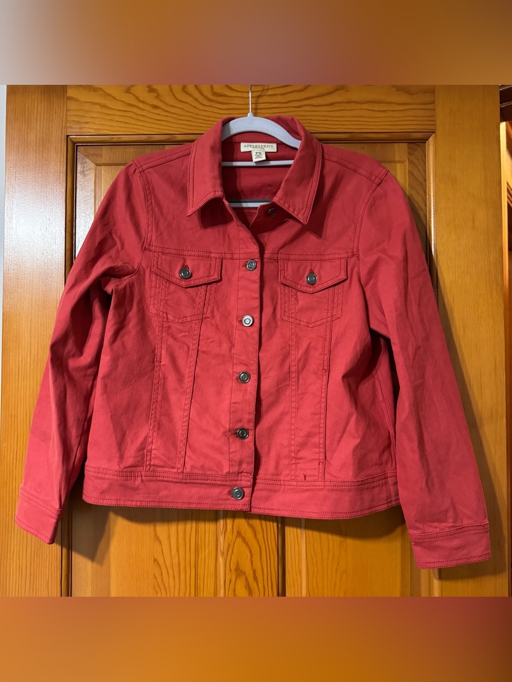 Appleseed's Red Cotton Jean Jacket